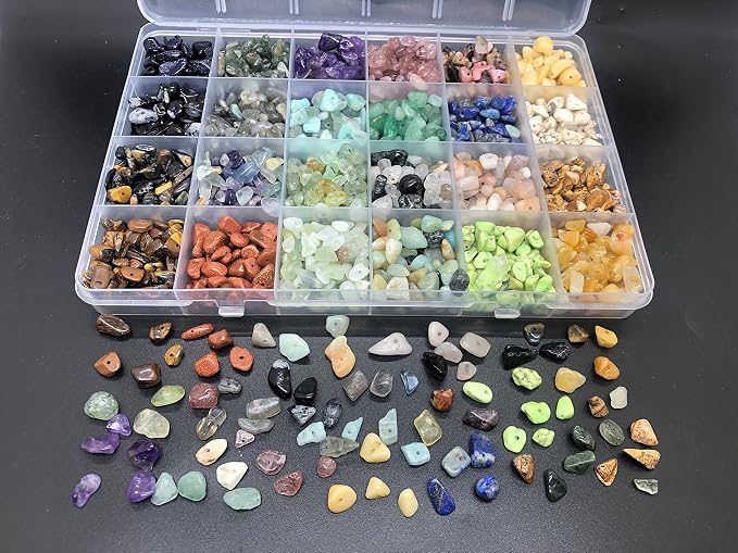 Gemstone Beads Natural Irregular Shaped Stone Chips Crystal Energy Healing Power - Image 6