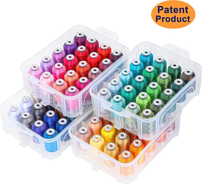 New brothread 80 Spools 500m Each Embroidery Machine Thread - Image 3