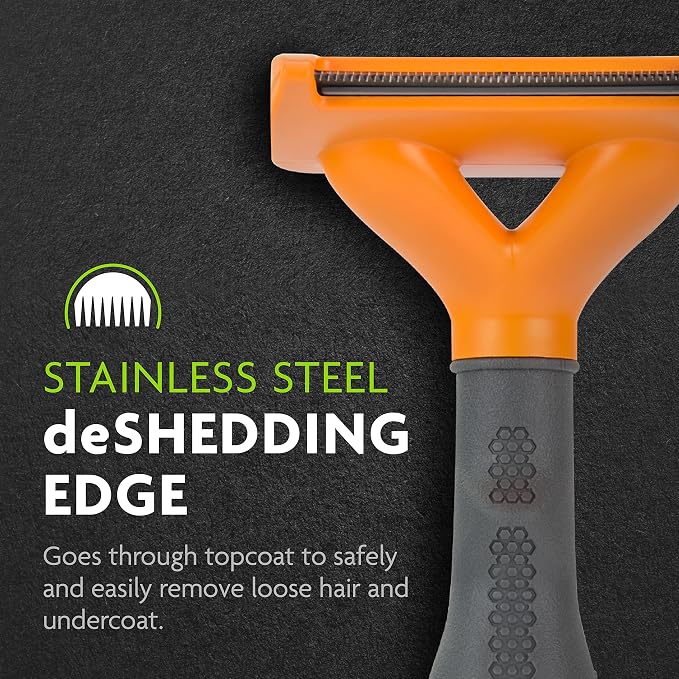 FURminator Medium Dog Undercoat deShedding Tool, Long Hair - Image 9