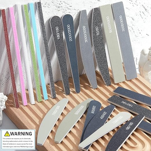 Honoson 60 Pcs Sanding Sticks for Plastic Models Set Include 30 Polishing - Image 7