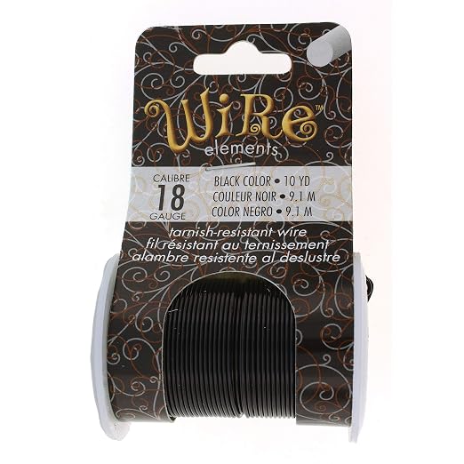 The Beadsmith Wire Elements 18-Gauge Lacquered Tarnish-Resistant Copper Wire - Image 7