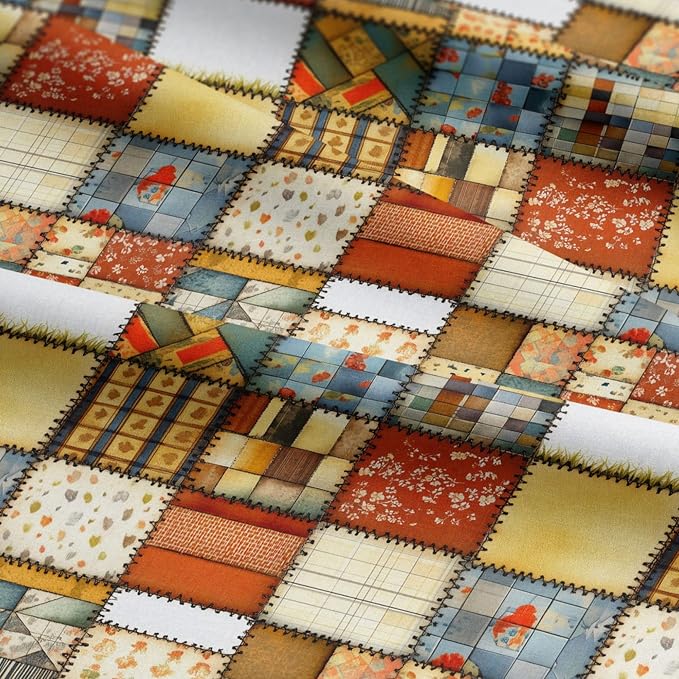 100% Cotton Fabric by the Yard – Turkish Quality Quilting & Sewing Fabric - Image 8