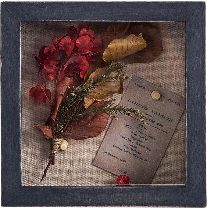 Freezing point Shadow Box Frame 8x8 Shadow Box Display Case Cabinet Pin Picture - Image 2