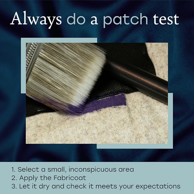 Fabricoat Blue Fabric Upholstery Paint & Dye | 2500ml / 85 fl oz | Restore or - Image 8