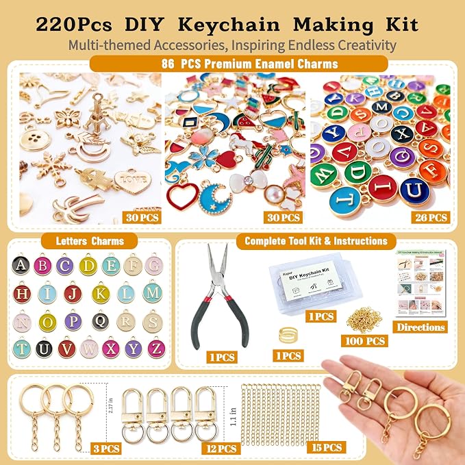 Kupor DIY Keychain Making Kit - Image 3