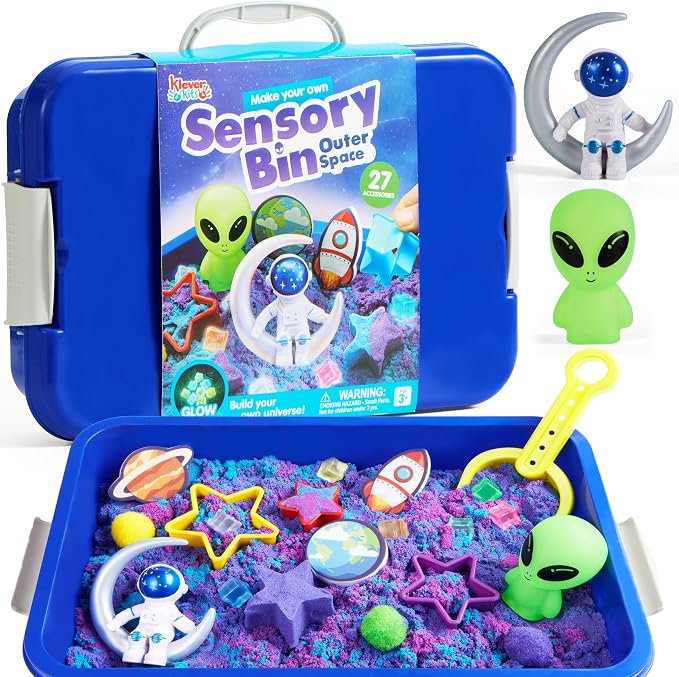 JOVA Klever Kits Outer Space Sensory Bin by KleverKits