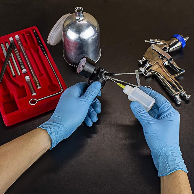 Neiko Tooluxe 31209L Air Spray Gun Cleaning Kit - Image 6