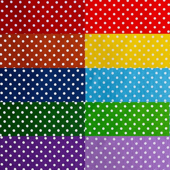10"x10" 50pcs Cotton Fabric Squares - Image 6