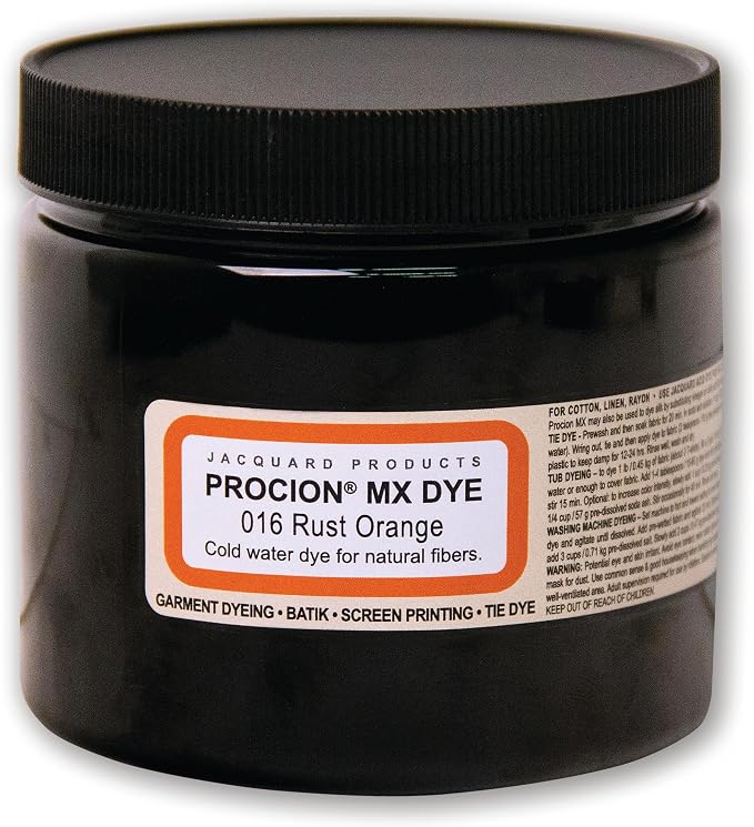 Jacquard Procion Mx Dye Rust Orange 8Oz by Jacquard