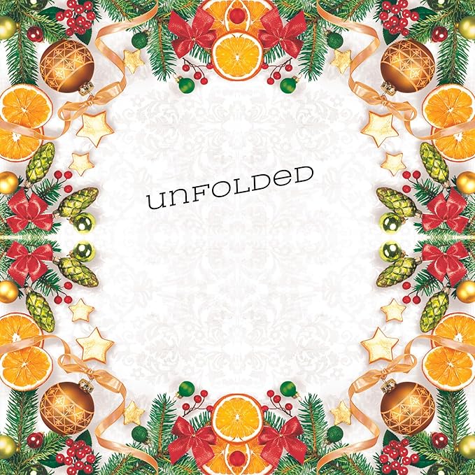 20-ct 13x13 Christmas Paper Decoupage Napkins, 3-Ply Servilletas Tissue Napkin for Dinner and Parties, Disposable Napkins (Cookie)