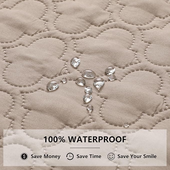 Waterproof Blanket for Bed, Reversible Dog Couch Cover Pet Sofa Furniture - Image 2