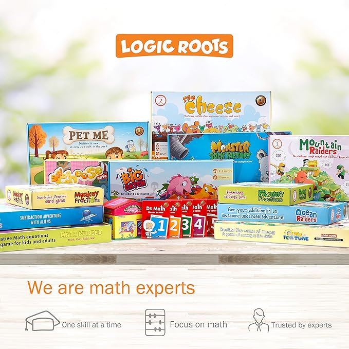 2 Math Multiplication Games for Kids | Learn Times Tables The Fun Way with Say Cheese Café and Monster Sock Factory | Educational Games for Kids 8-12 Year olds