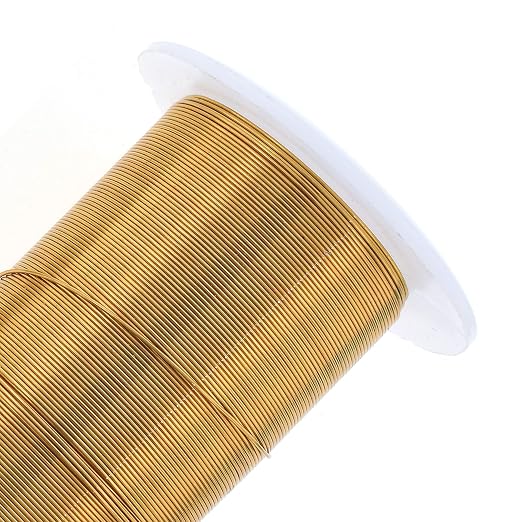 The Beadsmith Wire Elements 26-Gauge Lacquered Tarnish-Resistant Copper Wire - Image 3