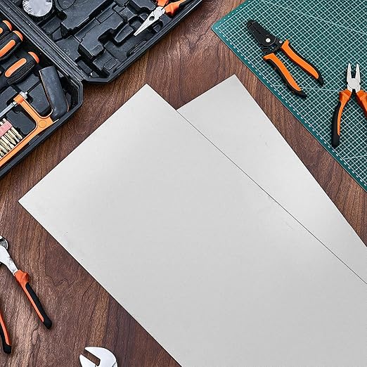Hicarer 1 Pcs Mild Steel Sheet Cold Rolled 18 Gauge Metal Plate 0.06 Inch (1.5mm) Thick Weldable Metal Sheets for Professional Industrial DIY Use, Clean Surface Easy to Weld (36'' x 24'')