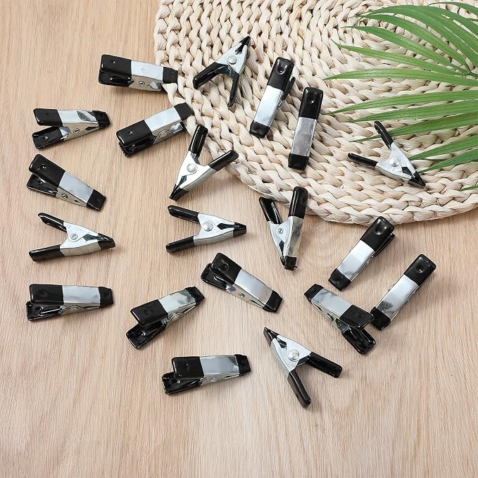 20 Pcs Small Clamps Garden Mini Spring Clamp Heavy Duty - Image 7