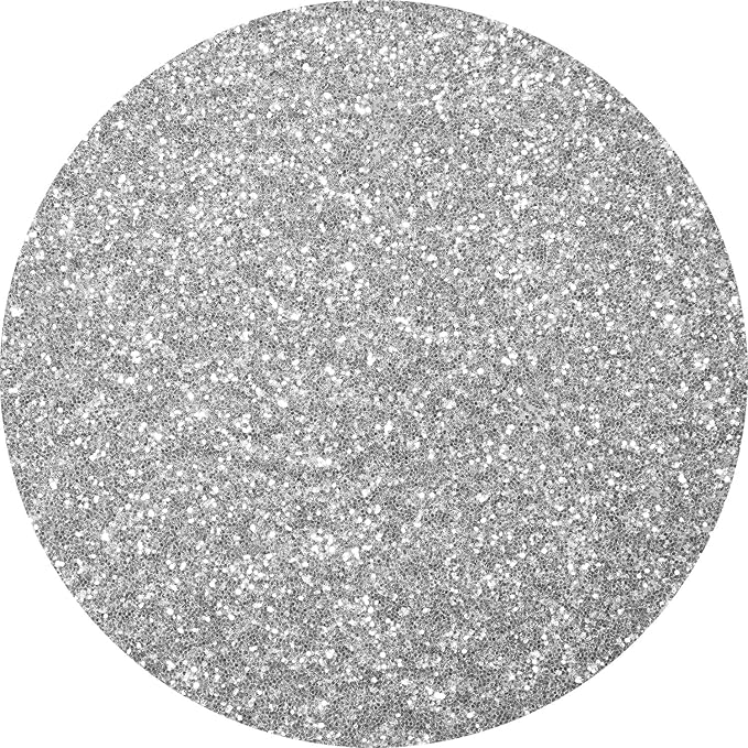 Hemway Glitter Grout Additive add Sparkle to Mosaic Tiles, Bathrooms, Wet Rooms, Kitchens, Tiled Based Rooms and Cement Based Grouts 100g / 3.5oz - Silver