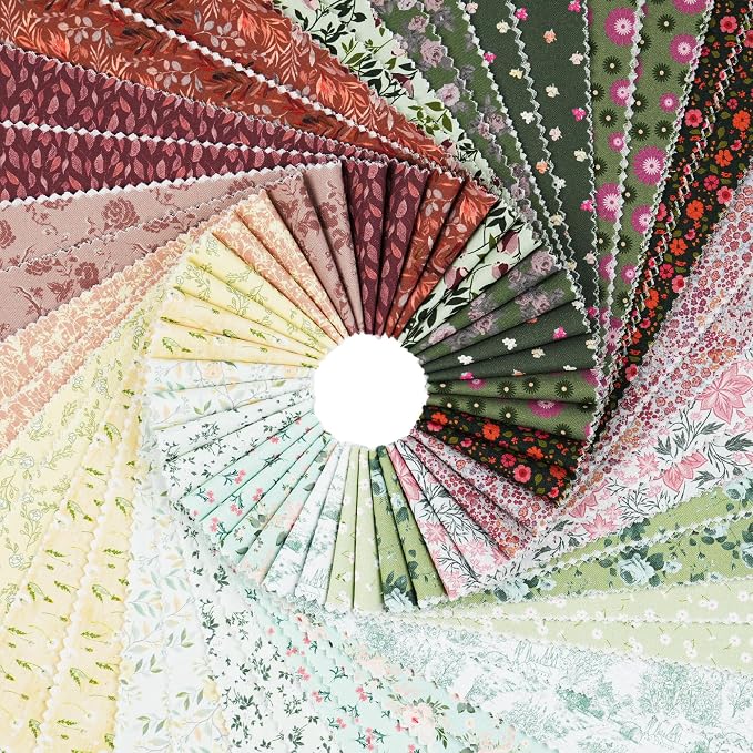 Craftido-20 Options-100% Cotton Jelly Roll Fabric Precut Strips - Image 2