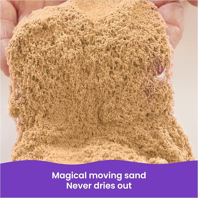 Kinetic Sand 5.5lb Brown Sand Amazon Exclusive, Sensory Toys, Ages 3+ | - Image 2