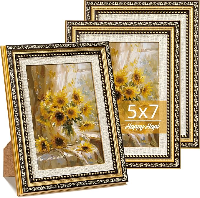 HappyHapi 5x7 Picture Frame, Photo Frame by Happyhapi