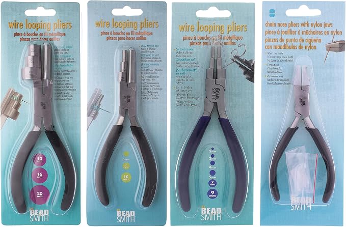 The Beadsmith Wire Working Combo, 4-Piece Jewelry Making Set | 3 Different Wire - Image 5
