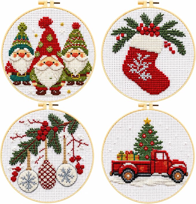 Zhenqing 11CT Stamped Cross Stitch Kit by ZhenqingHomeFlagship
