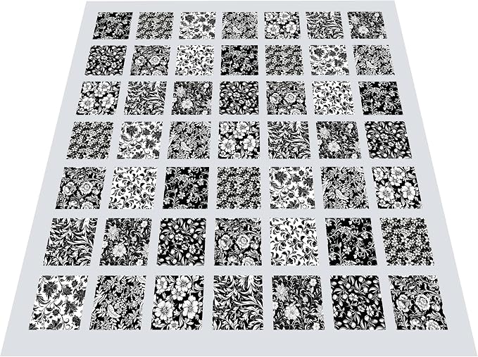 4"x 4" 200pcs Cotton Fabric Squares - Image 2