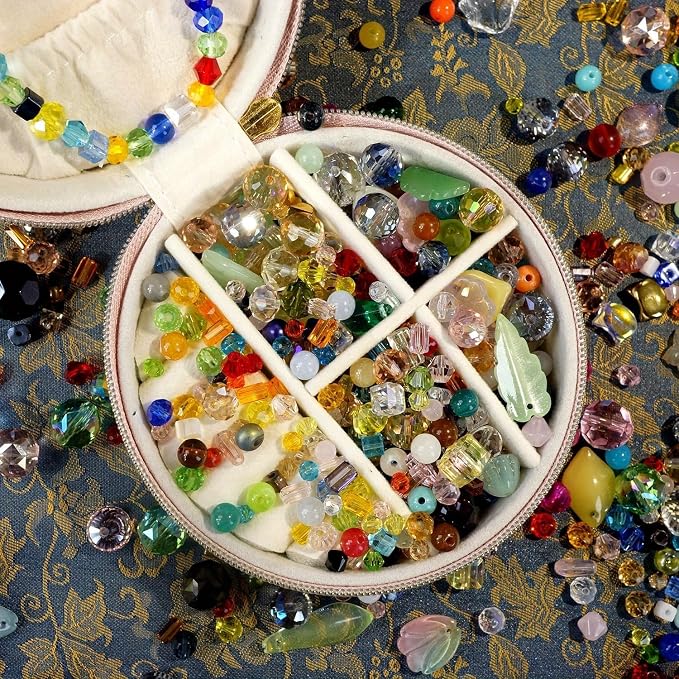 Crystal Beads for Jewelry Making Mix Assorted Glass Beads assortments - Image 5