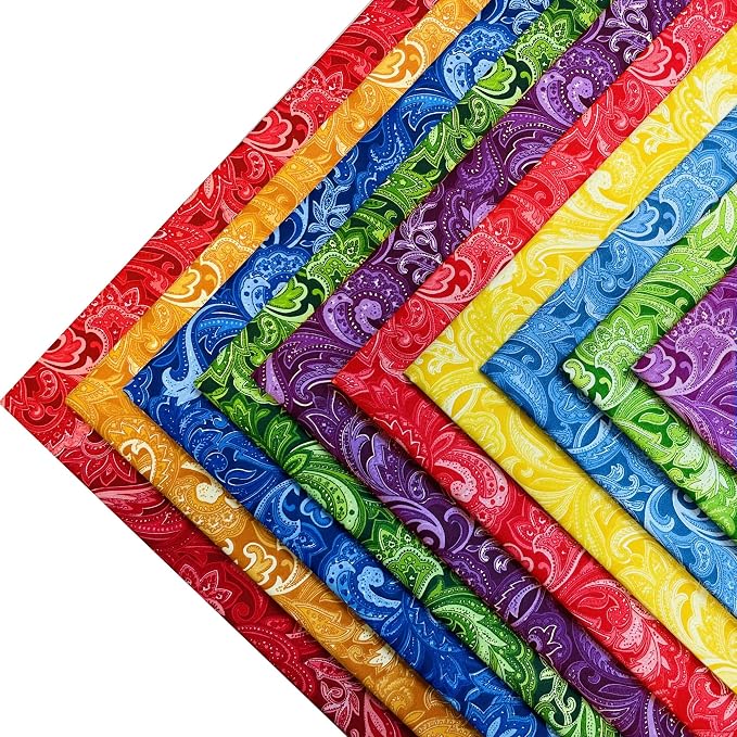 4"x4" 200pcs Cotton Fabric Squares - Image 3