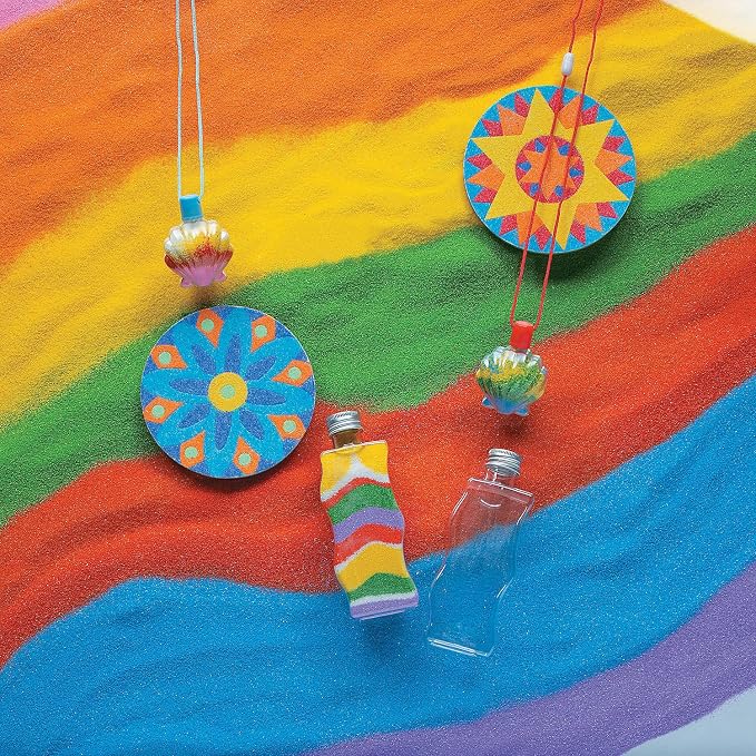 Sea Shell Sand Art Necklace - Image 3