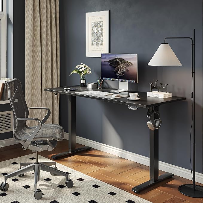 Agilestic Electric Standing Desk, 40 x 24 Inches Height Adjustable Desk - Image 2