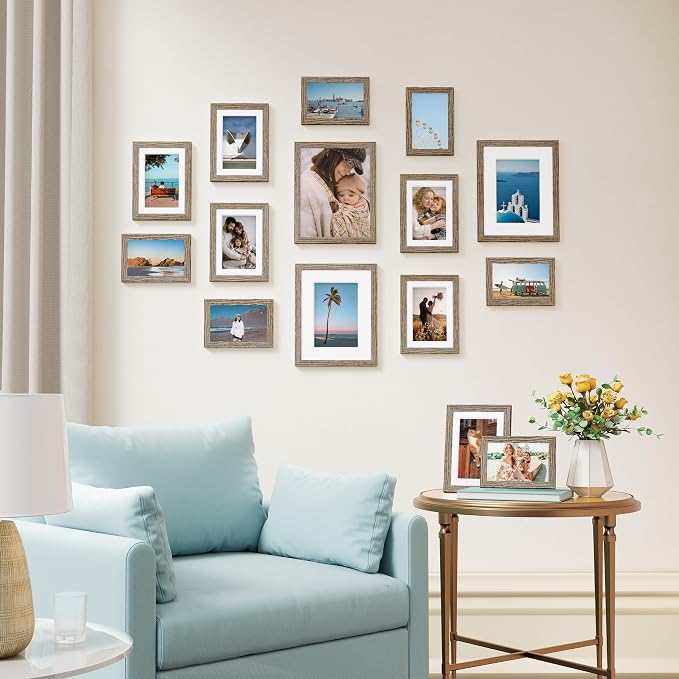 Vittanly 15 Pack Picture Frames Collage Wall Decor - Image 4