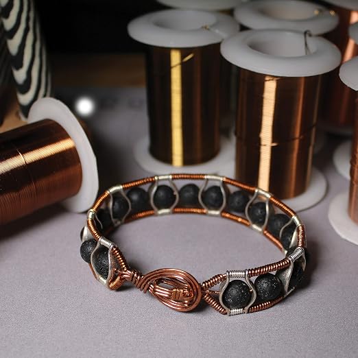 The Beadsmith Wire Elements 26-Gauge Lacquered Tarnish-Resistant Copper Wire - Image 5