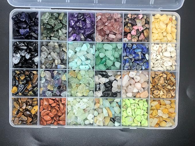 Gemstone Beads Natural Irregular Shaped Stone Chips Crystal Energy Healing Power - Image 3
