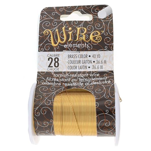The Beadsmith Wire Elements 28-Gauge Lacquered Tarnish-Resistant Copper Wire - Image 7