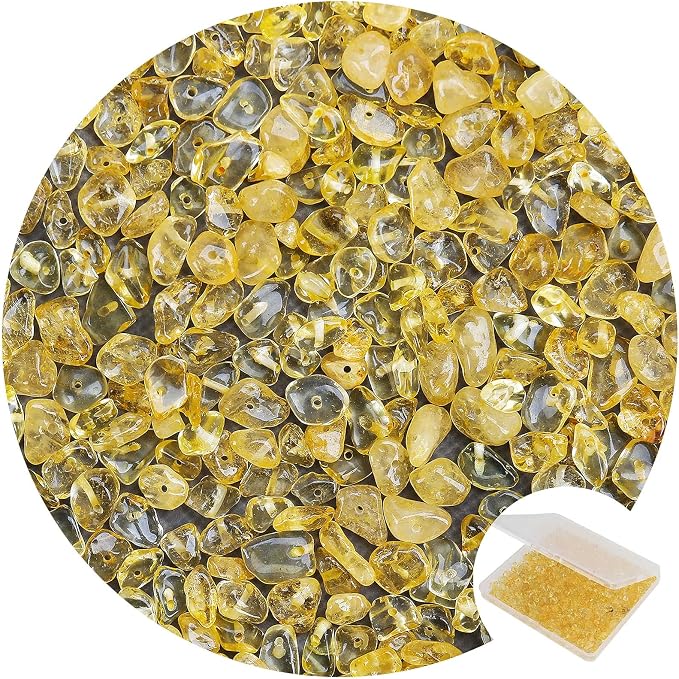456 PCs Natural Chip Stone Beads, 5-8mm Irregular Multicolor Gemstones Loose by BONNY+BOXX