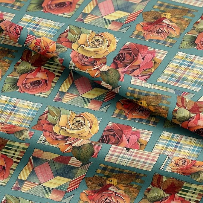 100% Cotton Fabric by the Yard – Turkish Quality Quilting & Sewing Fabric - Image 8