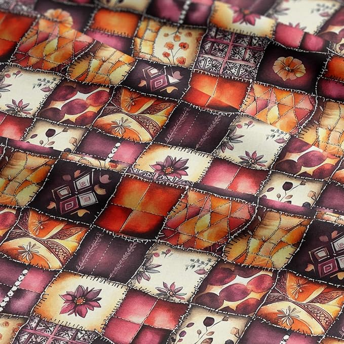 100% Cotton Fabric by the Yard – Turkish Quality Quilting & Sewing Fabric - Image 8