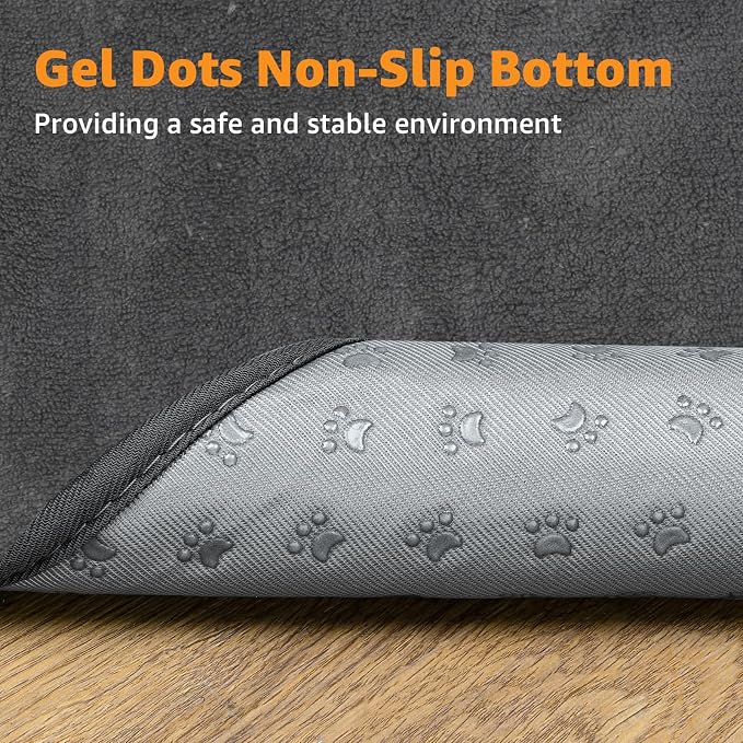 Washable Dog Pee Pads 24x36 2Pack Reusable, Absorb Dog Mats Non-Slip - Image 3