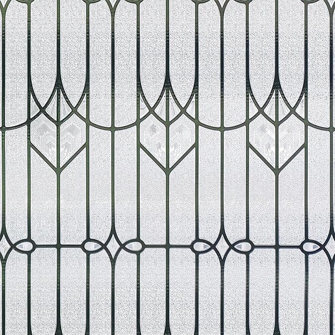 3D Stained Glass Window Film, Decorative Window Privacy Film - Image 8