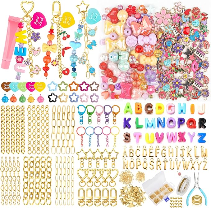 Ecoofor 502 Pcs Keychain Making Kit - Image 8