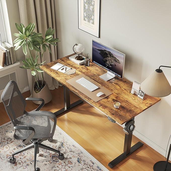 Agilestic Electric Standing Desk, 48 x 24 Inches Height Adjustable Desk - Image 4