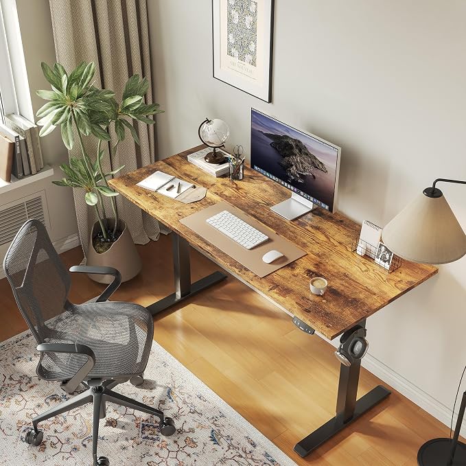 Agilestic Electric Standing Desk, 40 x 24 Inches Height Adjustable Desk - Image 4