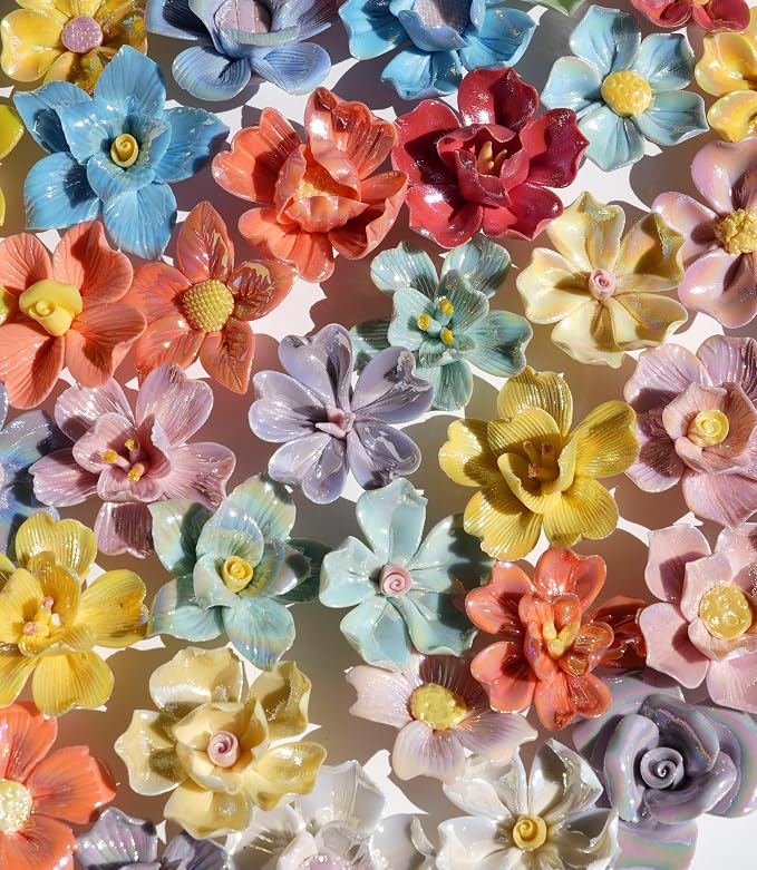 Lanyani Ceramic Flower Mosaic Tiles - Image 6