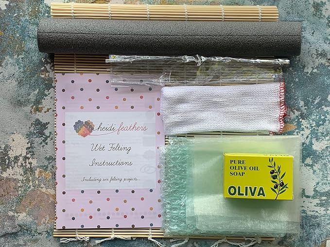 heidifeathers Premium Boxed Wet Felting Kit - Image 5