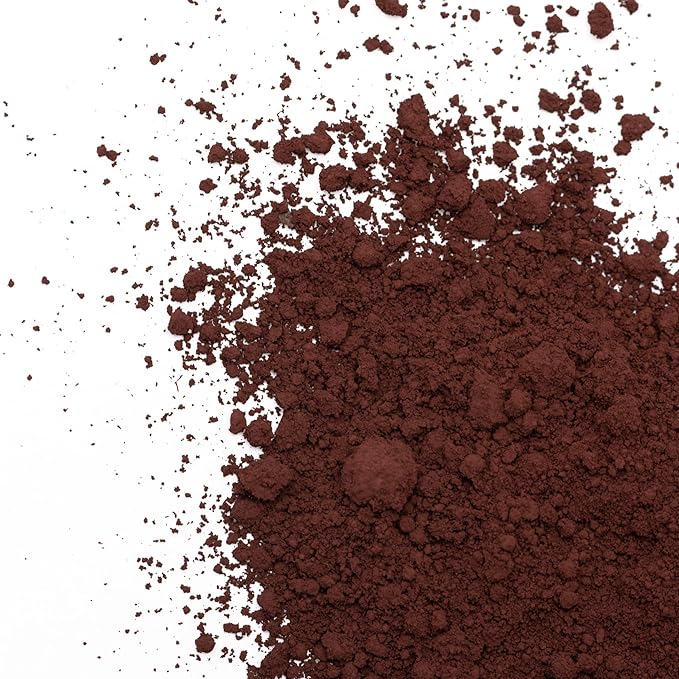 GOODTAKE Concrete Pigment, Brown Iron Oxide Powder, Concrete Cement Dye Color Pigment for Pastel Tile Paint Cement Mortar Grout (Brown, 2 Pounds)