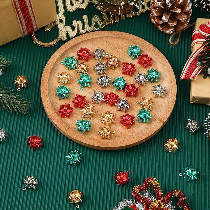 MARFOREVER 40 Pcs/20 Pairs Christmas Charms - Image 2