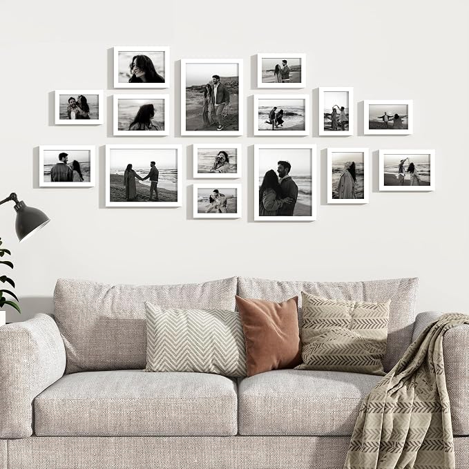 Venusmiles 15 Pack Picture Frames Collage Wall Decor, Gallery Frame Set - Image 3