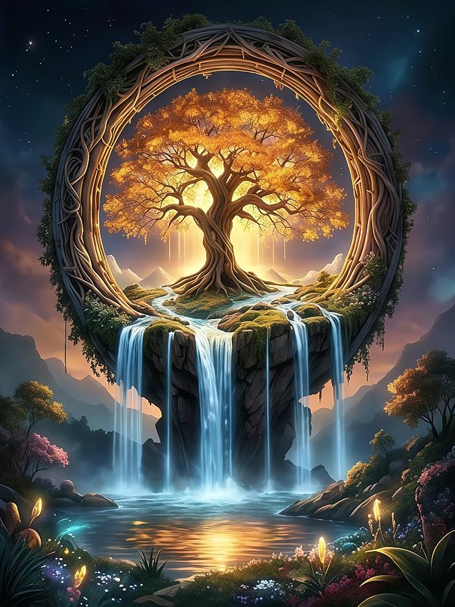 Tree of Life Stamped Cross Stitch Kits by TaeYsck