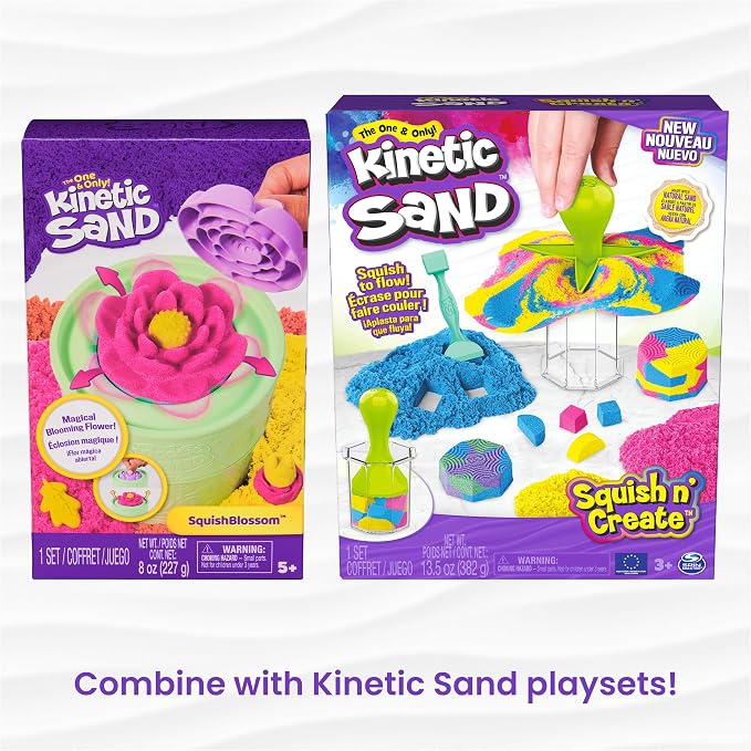 Kinetic Sand 2lb Brown, Moldable Play Sand Sensory Toys, Ages 3+ - Image 7