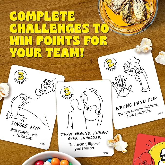 Herd Mentality & Chicken vs Hotdog Bundle | Funny Family Party Games for Adults, Teens & Kids | Easy-to-Learn Board Games for Game Night, 2–8+ Players